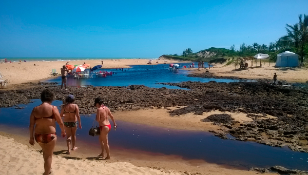 Praias no norte do Espírito Santo: Praia do Riacho Doce